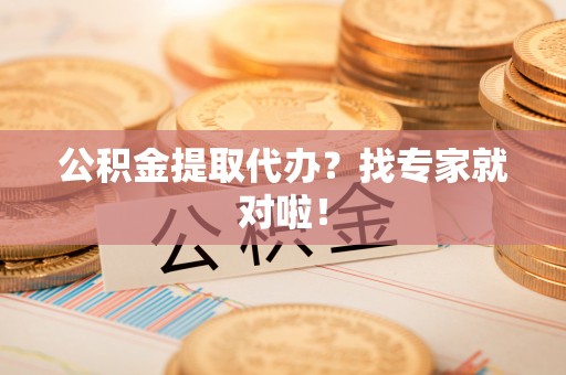鄢陵公积金提取代办？找专家就对啦！